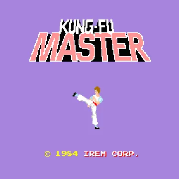 Kung-Fu Master screen shot title